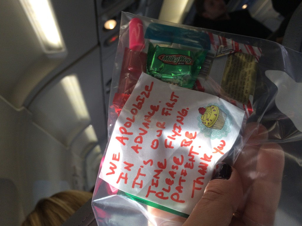Airplane mom